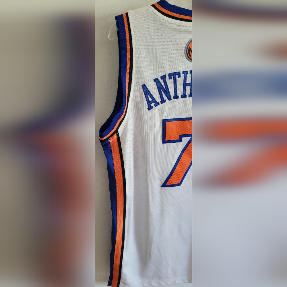 adidas NYK Carmelo Anthony #7 Jersey - Picture 8 of 11